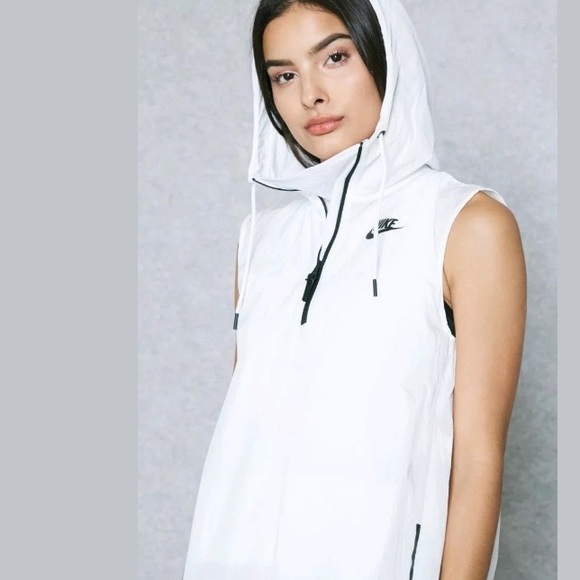 Nike Jackets & Blazers - NIKE Windbreaker Hypermesh Sports Hoodie Vest